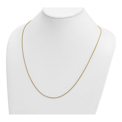 14K Yellow Gold 1.2mm 24-Inch Snake Chain – view 5
