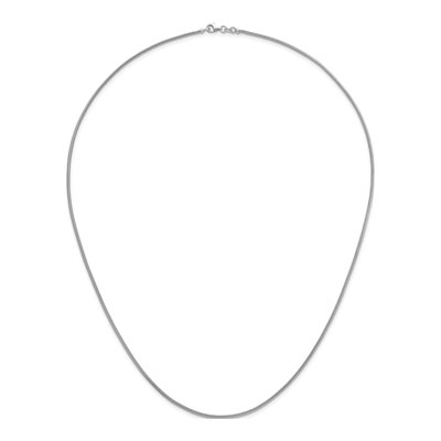 14K White Gold 1.6mm Snake Chain – view 6