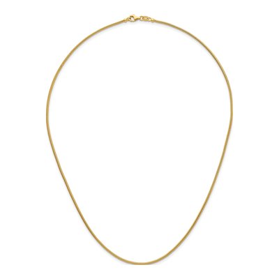 14K Yellow Gold 1.6mm Snake Chain – view 6