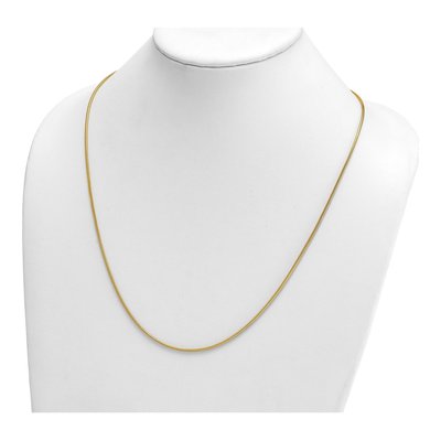 14K Yellow Gold 1.6mm Snake Chain – view 5