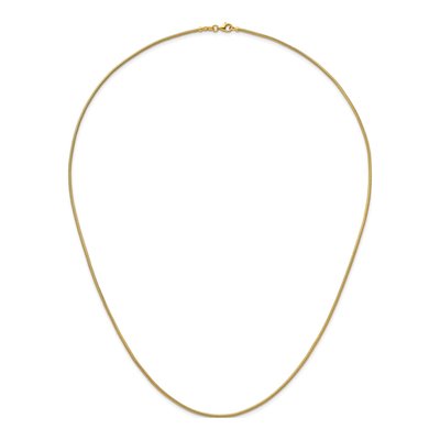 14K Yellow Gold 1.6mm Snake Chain – view 6