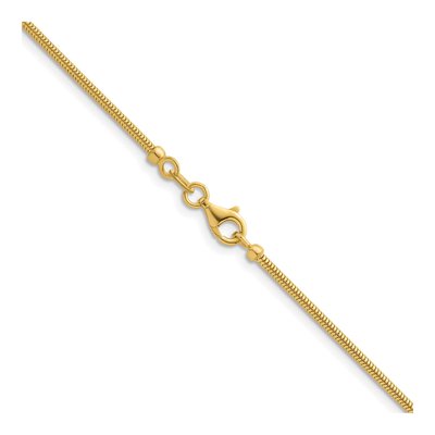 14K Yellow Gold 1.6mm Snake Chain – view 4