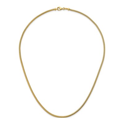 14K Yellow Gold 2.4mm Snake Chain – view 6
