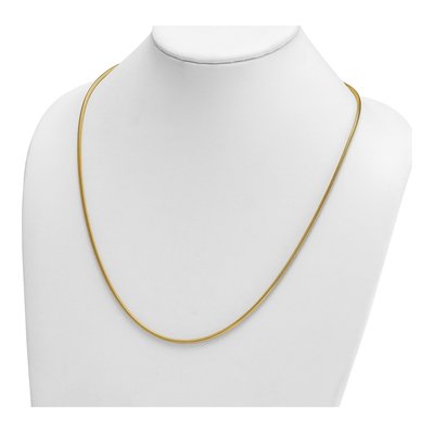 14K Yellow Gold 2.4mm Snake Chain – view 5