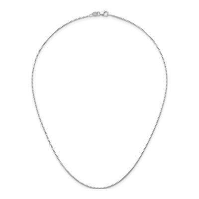 14K White Gold 1mm Franco Chain – view 6