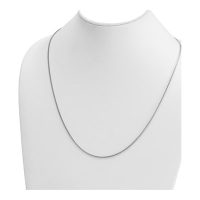 14K White Gold 1.5mm Franco Chain – view 5