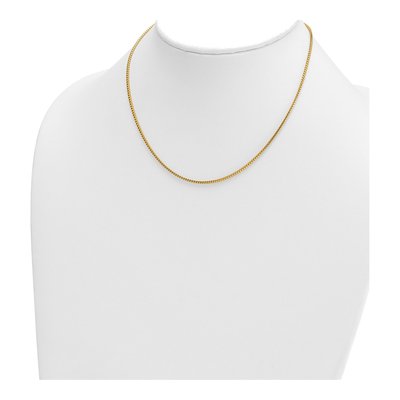 14K Yellow Gold 1.5mm Franco Chain – view 5