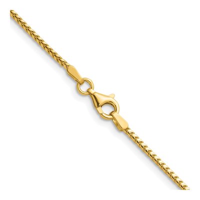 14K Yellow Gold 1.5mm Franco Chain – view 4
