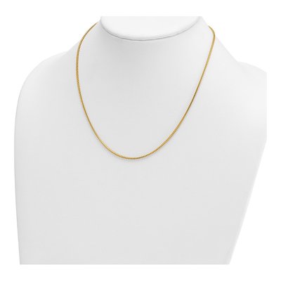 14K Yellow Gold 1.5mm Franco Chain – view 5