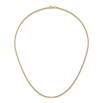14K Yellow Gold 1.5mm Franco Chain – view 6
