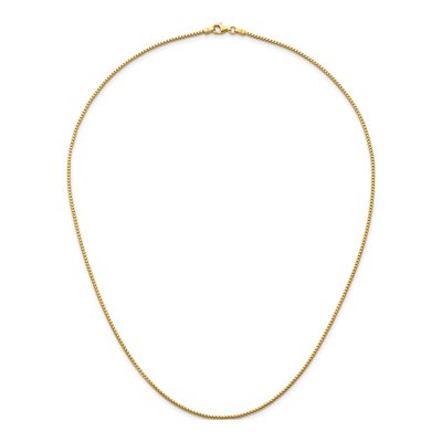 14K Yellow Gold 1.5mm Franco Chain – view 6