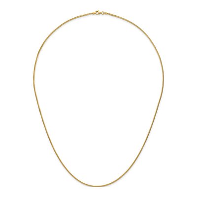 14K Yellow Gold 1.5mm Franco Chain – view 6