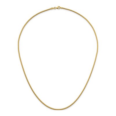 14K Yellow Gold 2mm Franco Chain – view 7