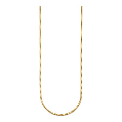 14K Yellow Gold 2mm Franco Chain – view 4