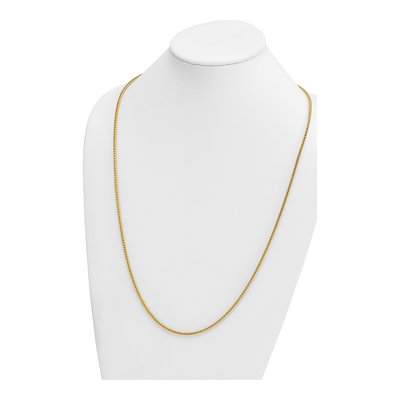 14K Yellow Gold 2.4mm Franco Chain – view 5