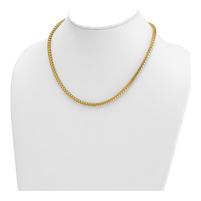 14K Yellow Gold 3.7mm Franco Chain – view 5