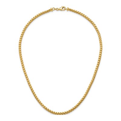14K Yellow Gold 3.7mm Franco Chain – view 6