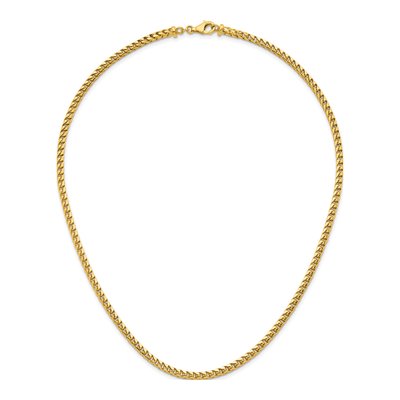 14K Yellow Gold 3.7mm Franco Chain – view 6