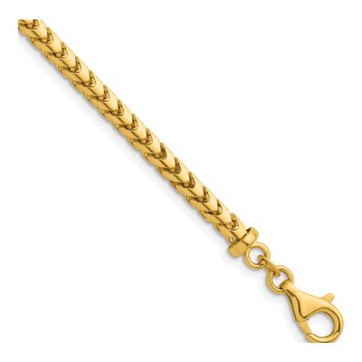 14K Yellow Gold 3.7mm Franco Chain