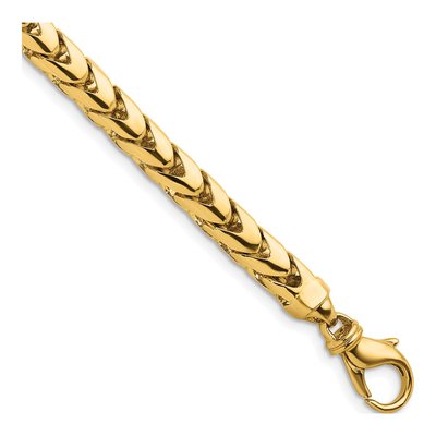 14K Yellow Gold 6mm Franco Chain