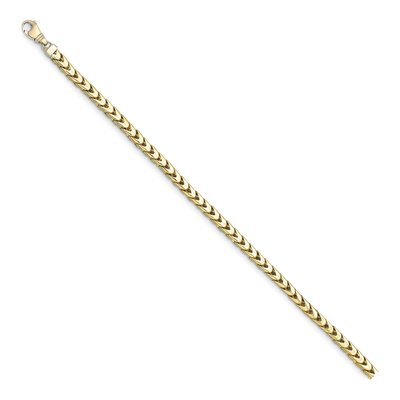 14K Yellow Gold 6mm Franco Chain – view 2