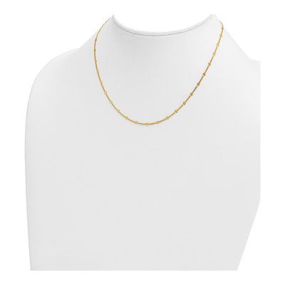 14K Yellow Gold 2.8mm Diamond-Cut Diamond-Cut Chain – view 5