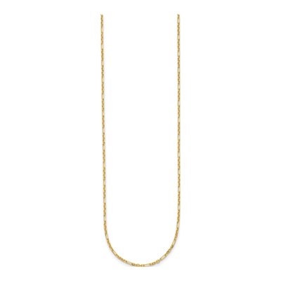 14K Yellow Gold 1.4mm Figaro Chain – view 3