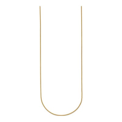 14K Yellow Gold 1.1mm Wheat Chain – view 3