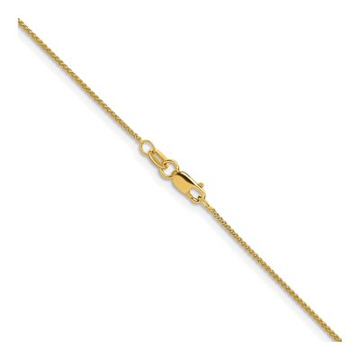 14K Yellow Gold 1.1mm Wheat Chain – view 4