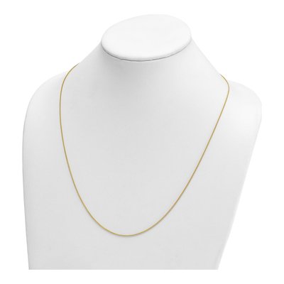 14K Yellow Gold 1.1mm Wheat Chain – view 5
