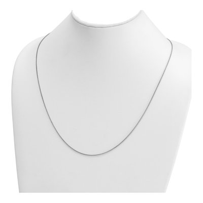 14K White Gold 1.3mm Wheat Chain – view 5