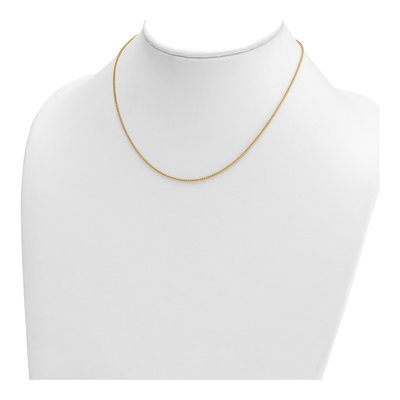 14K Yellow Gold 1.3mm Wheat Chain – view 5