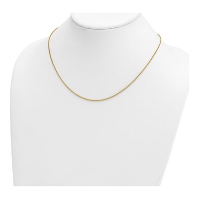 14K Yellow Gold 1.3mm Wheat Chain – view 5