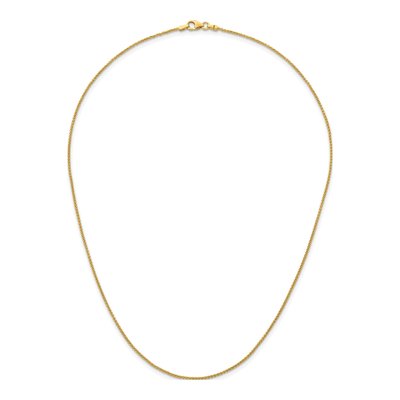 14K Yellow Gold 1.3mm Wheat Chain – view 6