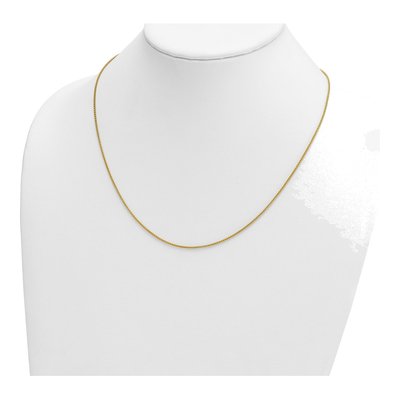 14K Yellow Gold 1.3mm Wheat Chain – view 5