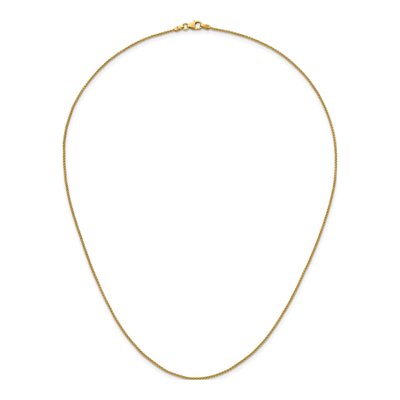 14K Yellow Gold 1.3mm Wheat Chain – view 6