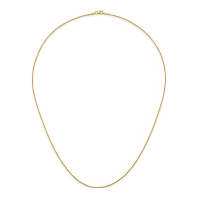 14K Yellow Gold 1.3mm Wheat Chain – view 6