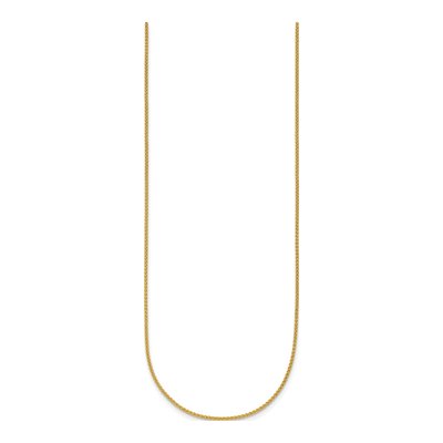 14K Yellow Gold 1.3mm Wheat Chain – view 3