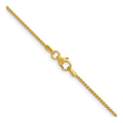 14K Yellow Gold 1.3mm Wheat Chain – view 4