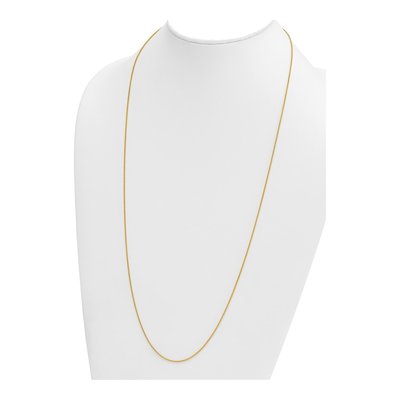 14K Yellow Gold 1.3mm Wheat Chain – view 5