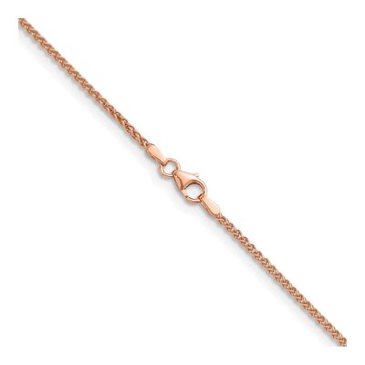 14K Rose Gold 1.7mm Wheat Chain – view 4