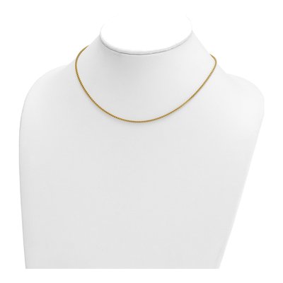 14K Yellow Gold 1.7mm Wheat Chain – view 5