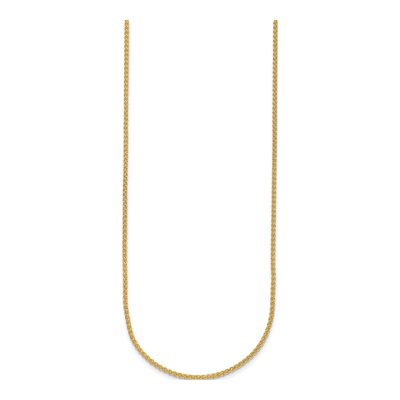 14K Yellow Gold 1.7mm Wheat Chain – view 3