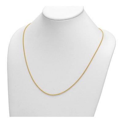 14K Yellow Gold 1.7mm Wheat Chain – view 5