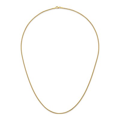 14K Yellow Gold 1.7mm Wheat Chain – view 6
