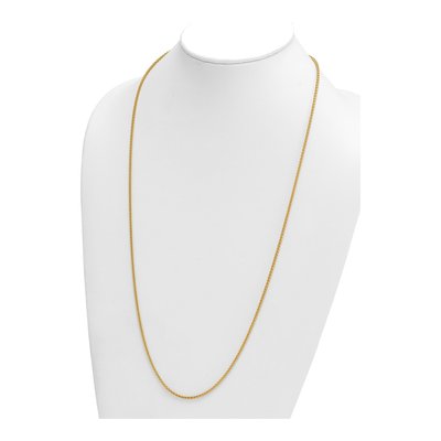 14K Yellow Gold 1.7mm Wheat Chain – view 5