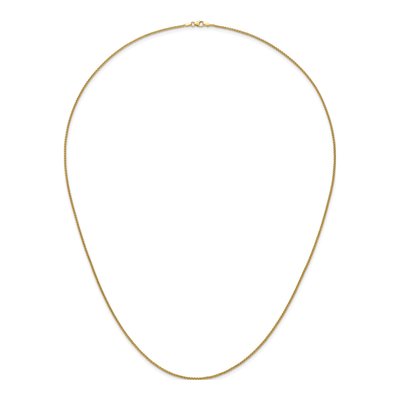 14K Yellow Gold 1.7mm Wheat Chain – view 6