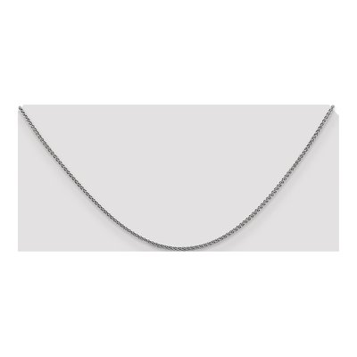 14K White Gold 1.5mm Wheat Chain – view 5