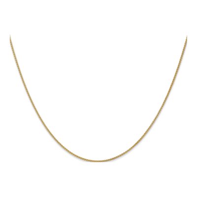 14K Yellow Gold 1mm Wheat Chain – view 3