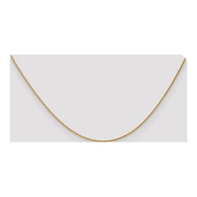 14K Yellow Gold 1mm Wheat Chain – view 5